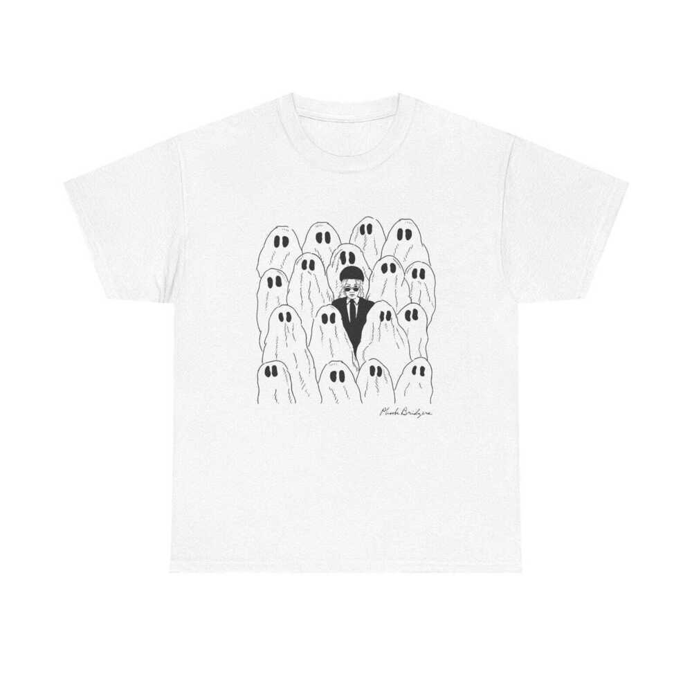 Phoebe Bridgers Ghost Unisex Heavy Cotton Tee